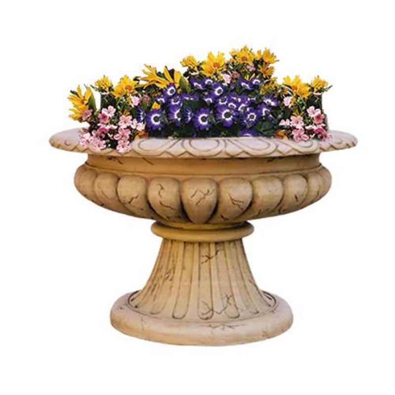 تولید گلدان های پایه دار فایبرگلاس زرین کار