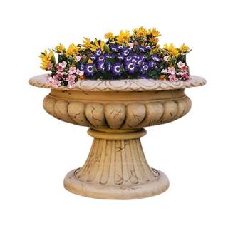 تولید گلدان های پایه دار فایبرگلاس زرین کار