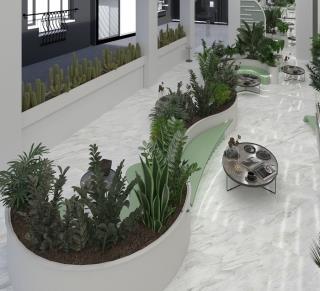 انواع مبلمان شهری فایبرگلاس