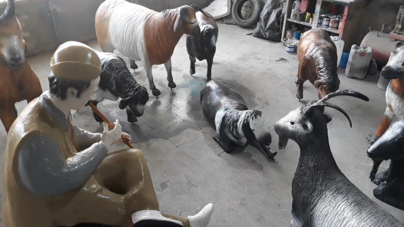 ساخت انواع مجسمه های شهری