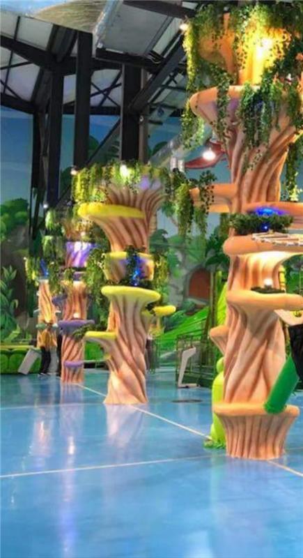 گلدان های شهری طرح درخت/فایبرگلاس