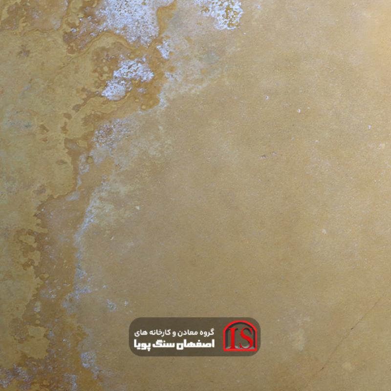 سنگ اسلب تراورتن لیمویی بی موج