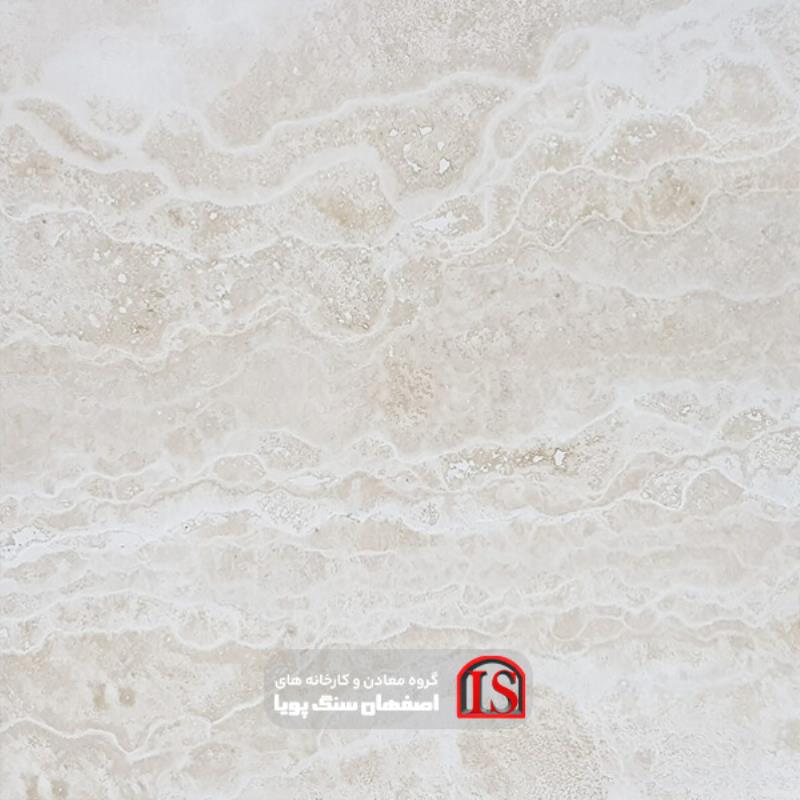 سنگ اسلب تراورتن سفید عباس آباد بی موج