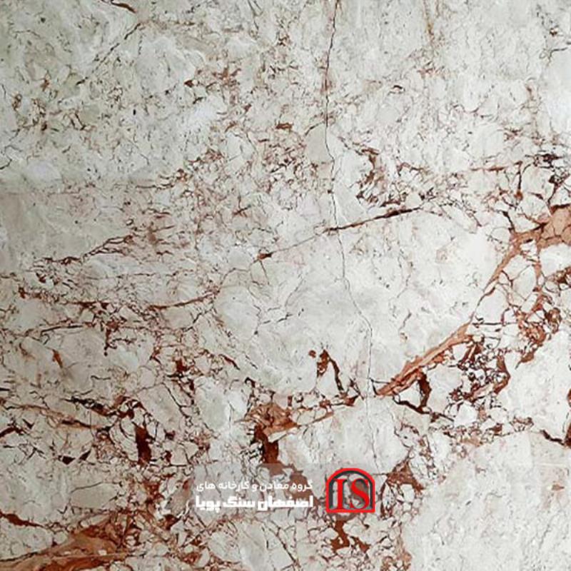 سنگ اسلب مرمریت کرم کاملیا