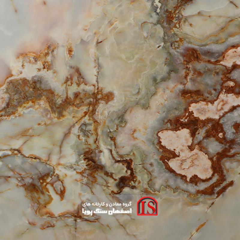 سنگ اسلب مرمر روشن هاله دار