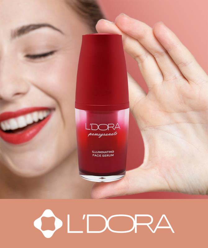 سرم روشن کننده پوست صورت و گردن انار