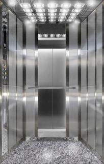 کابین تمام استیل نقره ای