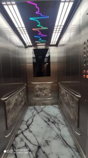 کابین تمام استیل نقره ای