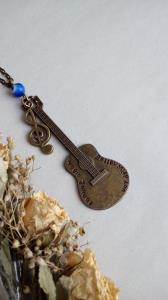 آویز ساعت وکیف برنزی