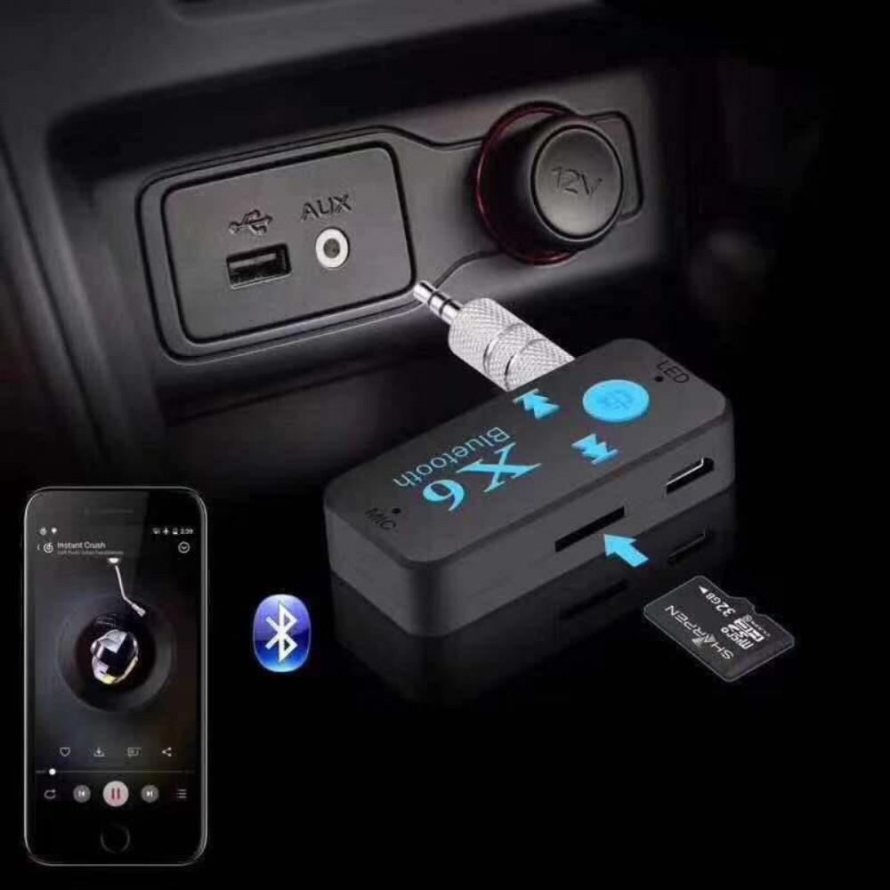 گیرنده بلوتوثی موزیک مدل  X6 BT-Reciever Bluetooth Music Receiver