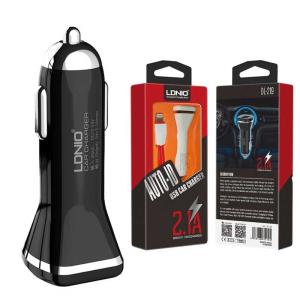 شارژر فندکی LDNIO DL-219 + کابل اندروید