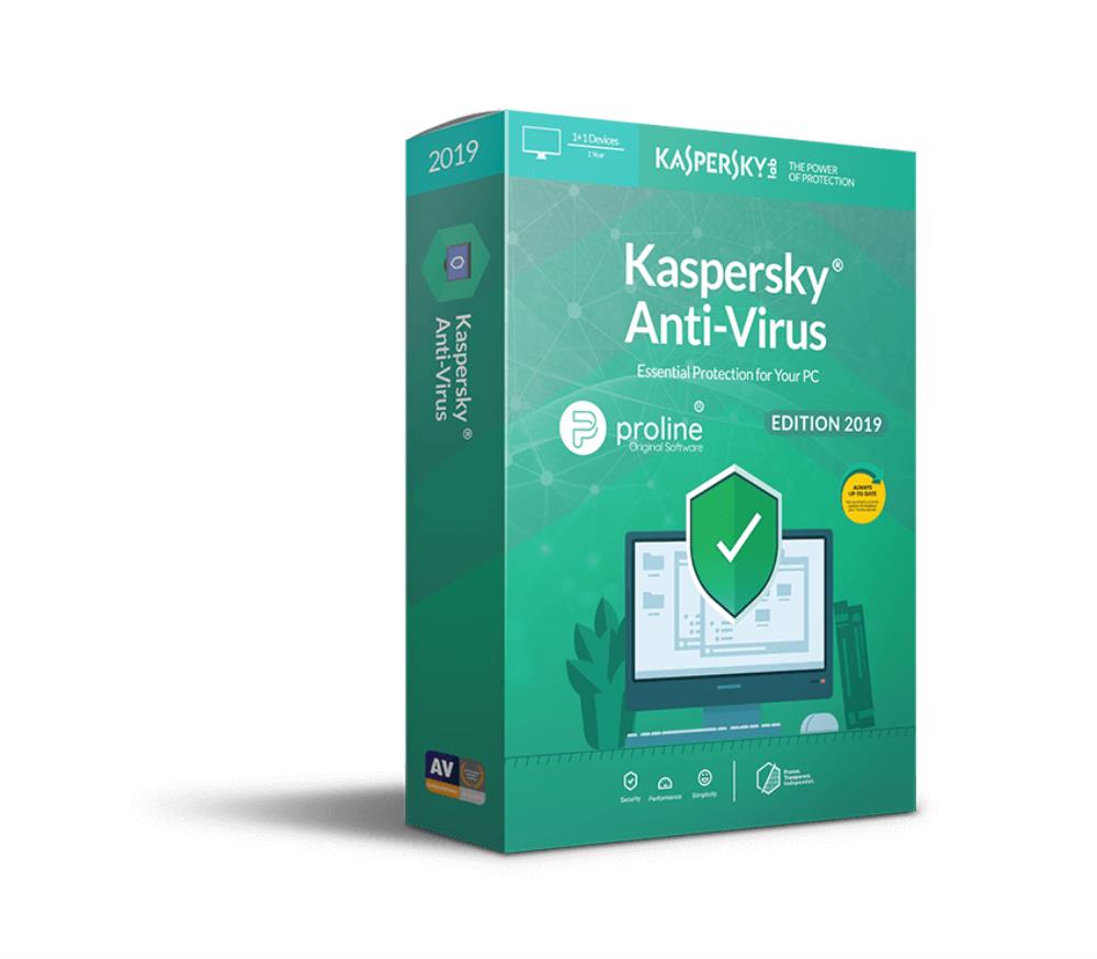 آنتی ویروس Kaspersky Antivirus 1+1