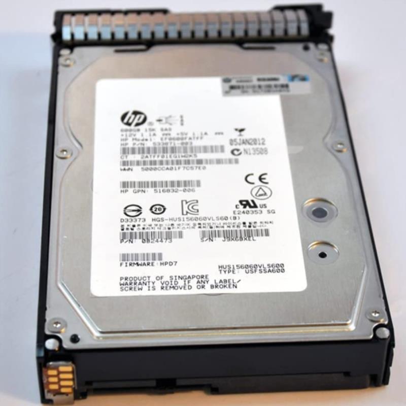 HP 600GB 6G SAS 15K 3.5