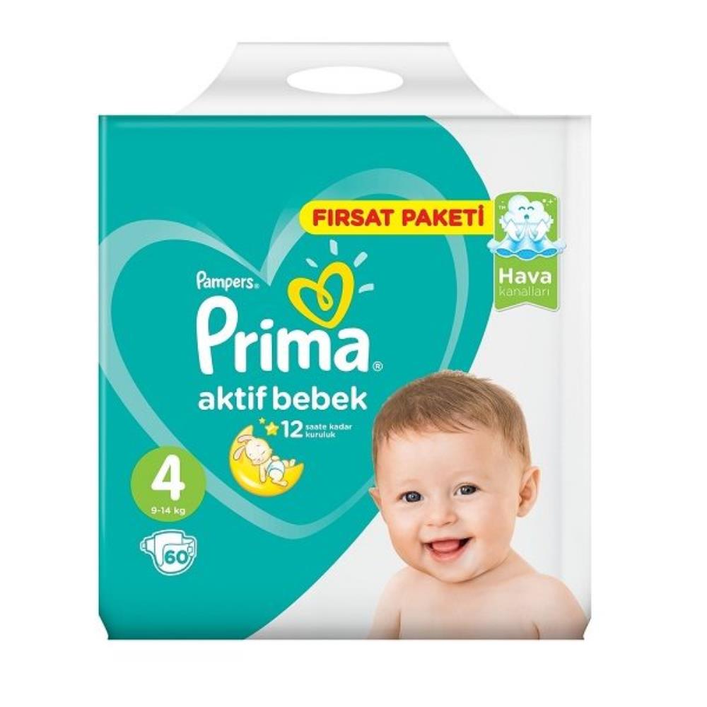 پوشک پریما پمپرز ترک سایز ۴ (۴۰تایی) Prima Pampers