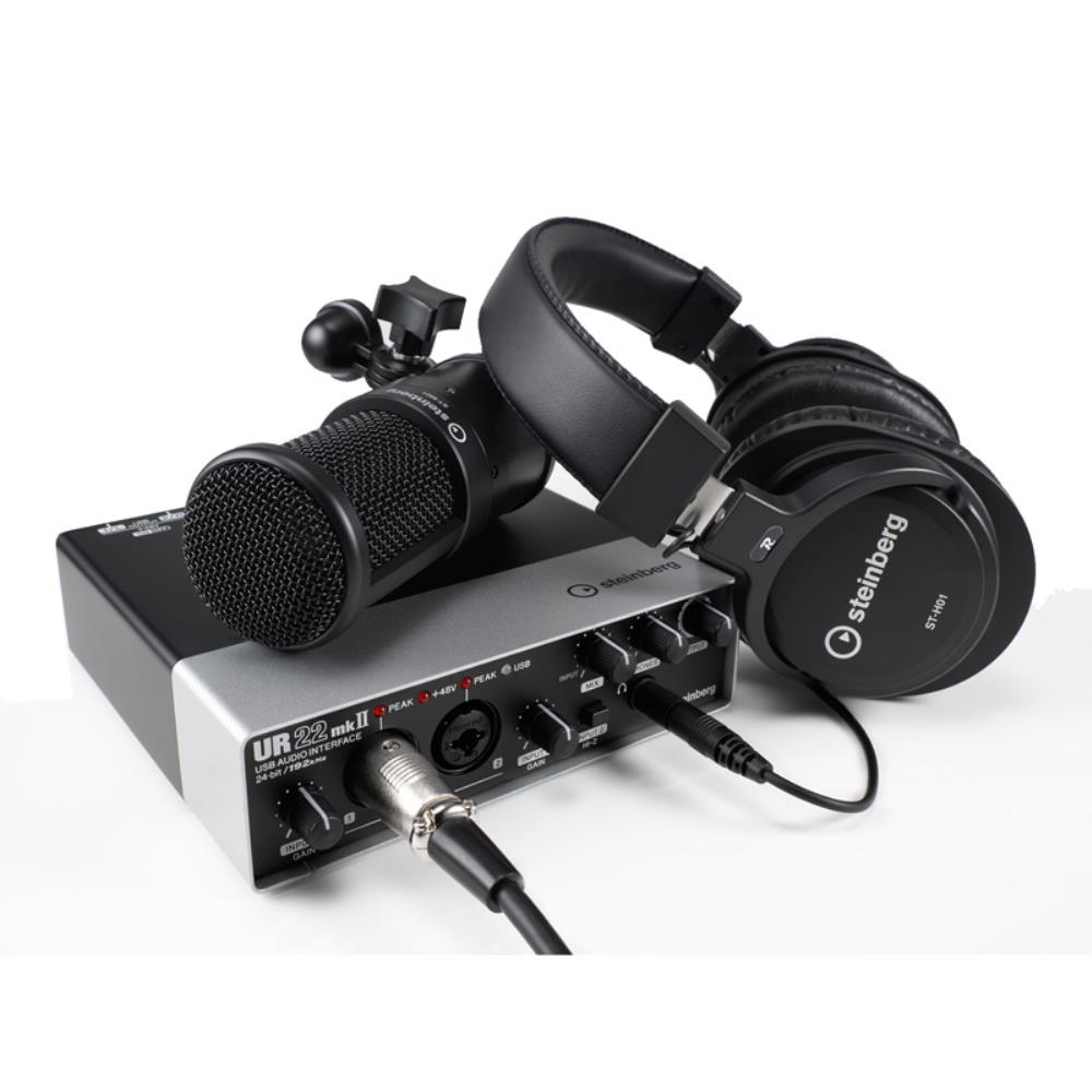 پکیج استودیویی Steinberg UR22mkii Recording Pack