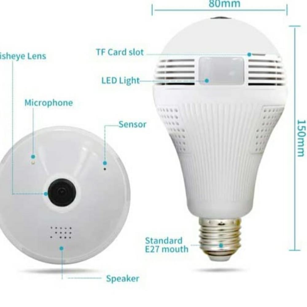 دوربین وای فای لامپی ۳۶۰ درجه