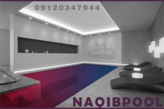 اجرای استخر در ایزدشهر