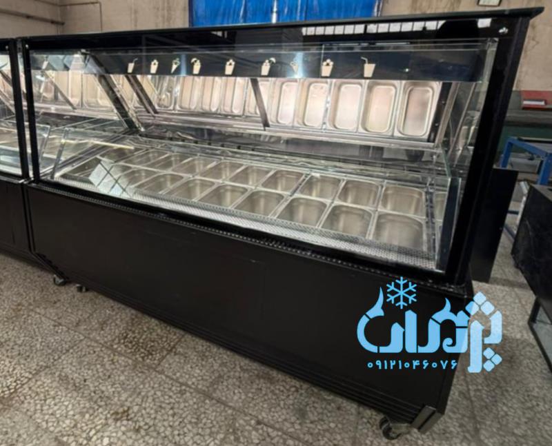 تاپینگ بستنی صنایع برودتی پژمان 09121046076