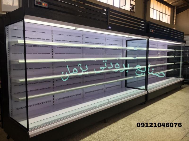 یخچال فروشگاهی/یخچال پرده هوا صنایع برودتی پژمان