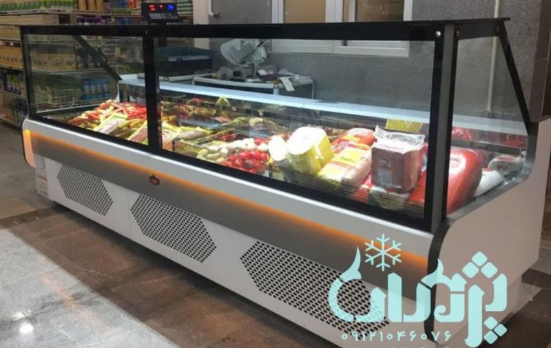 یخچال خوابیده روباز/یخچال فروشگاهی