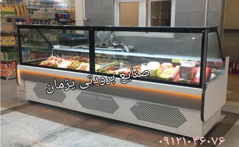 یخچال خوابیده پرده هوا