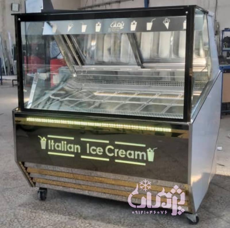 فروشنده یخچال بستنی صنایع برودتی پژمان