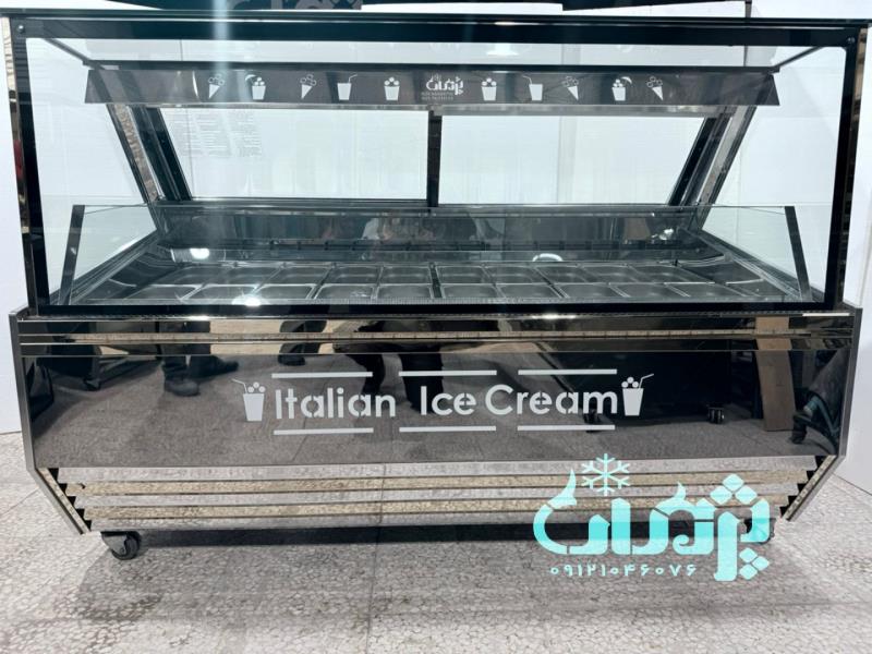 فروشنده تاپینگ بستنی صنایع برودتی پژمان