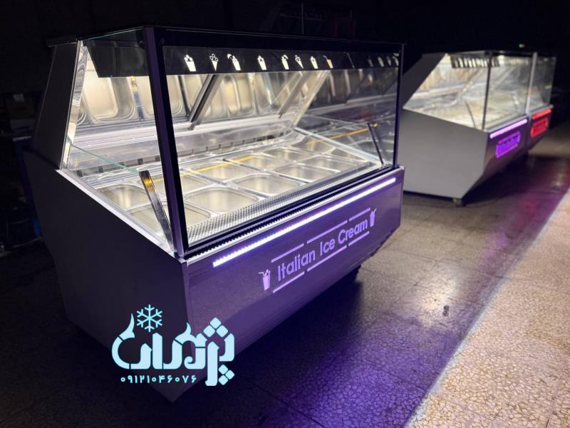 یخچال بستنی میوه ای در صنایع برودتی پژمان