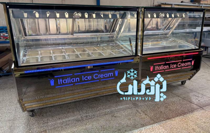 یخچال بستنی میوه ای در صنایع برودتی پژمان