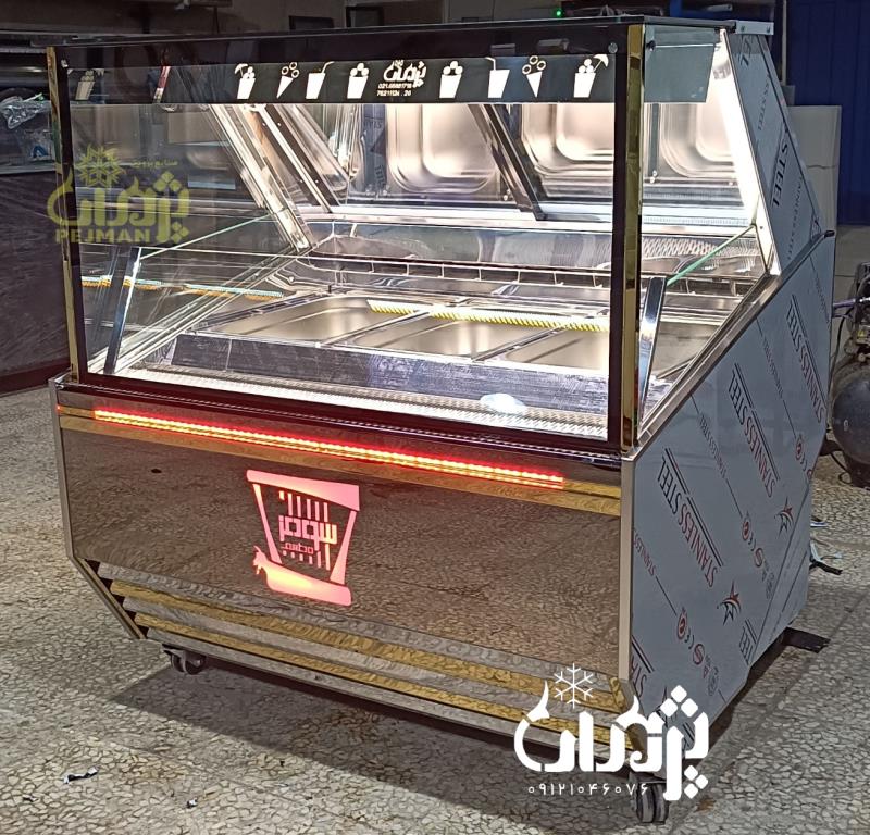 تاپینگ فالوده  یخچال فالوده