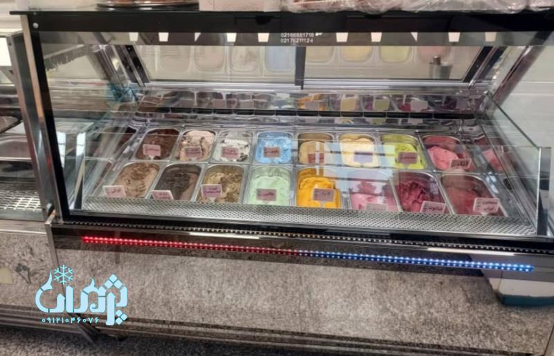 یخچال بستنی فروشی