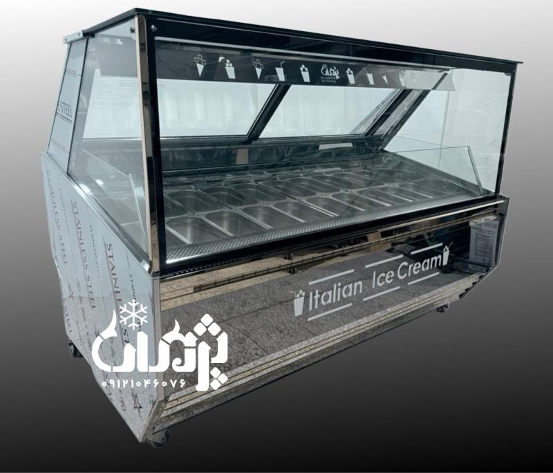 کی یخچال بستنی اسکوپی میسازه