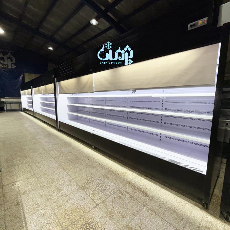 تولیدی یخچال ایستاده روباز شیک
