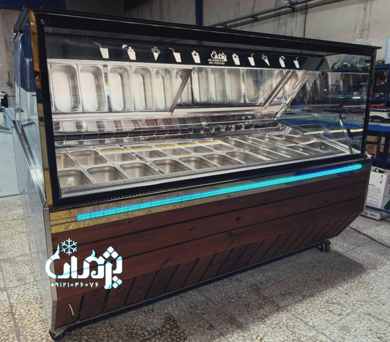 قیمت تاپینگ بستنی صنعتی | سفارش مستقیم از صنایع برودتی پژمان