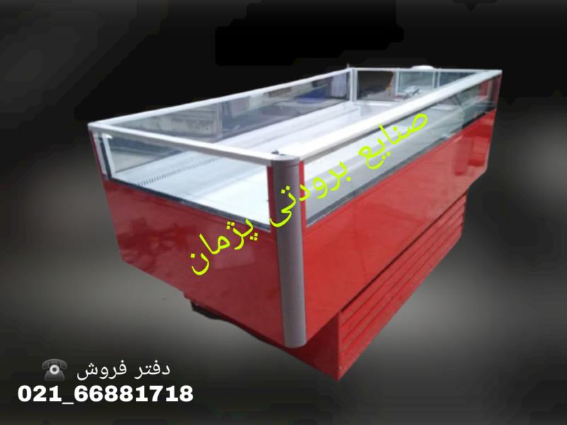 یخچال خوابیده پرده هوا
