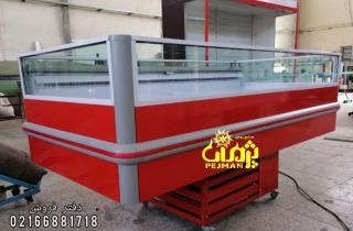 یخچال خوابیده پرده هوا