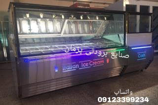 تاپینگ بستنی صنایع برودتی پژمان