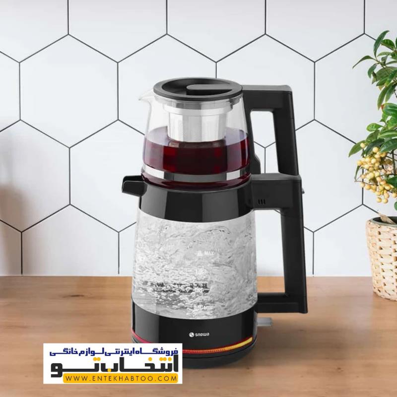 چای ساز اسنوامدل stm-g1800bk