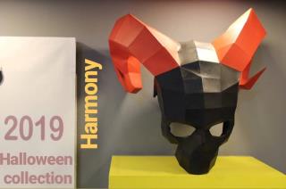 اوریگامی ماسک شاخ دار