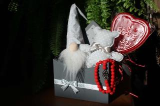 باکس پاکت نامه ای طوسی هدیه