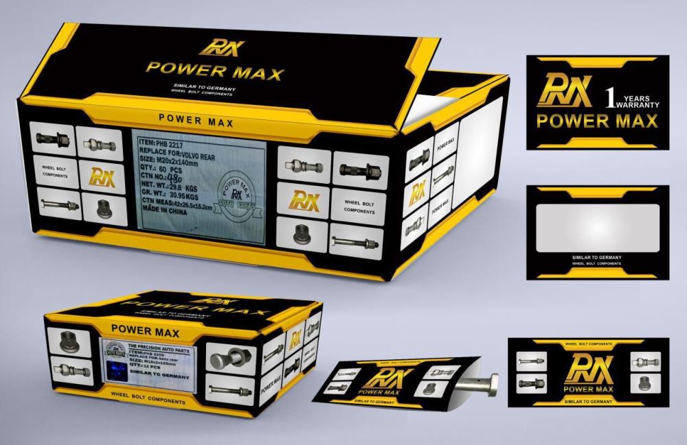 پیچ چرخ عقب ولو Power Max