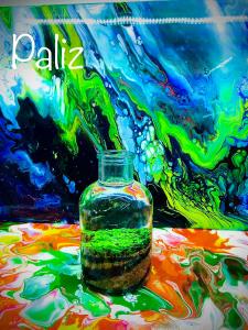 ويواريوم بطري شكوفه(ارتفاع 13)