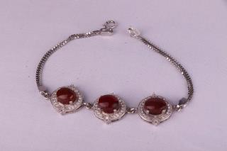 دستبند زنانه عقیق یمنی