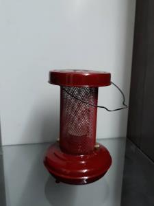 چراغ دمنوش کوتاه توری با شمع وارمر