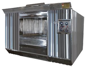 دستگاه نیمه اتوماتیک شعله غیرمستقیم دوار ثابت