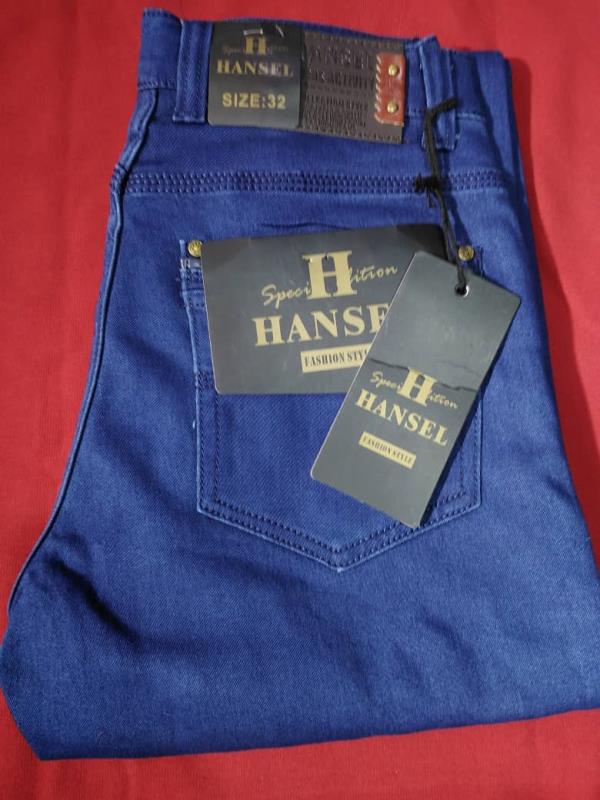 شلوار جین رنگی مارک هنسل سایز 38تا56