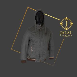 کاپشن مردانه کتان(داخل خز)