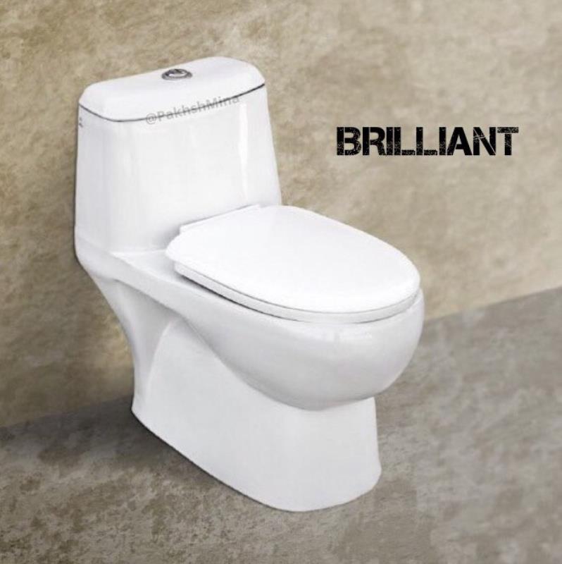 توالت فرنگی برلیان مینا