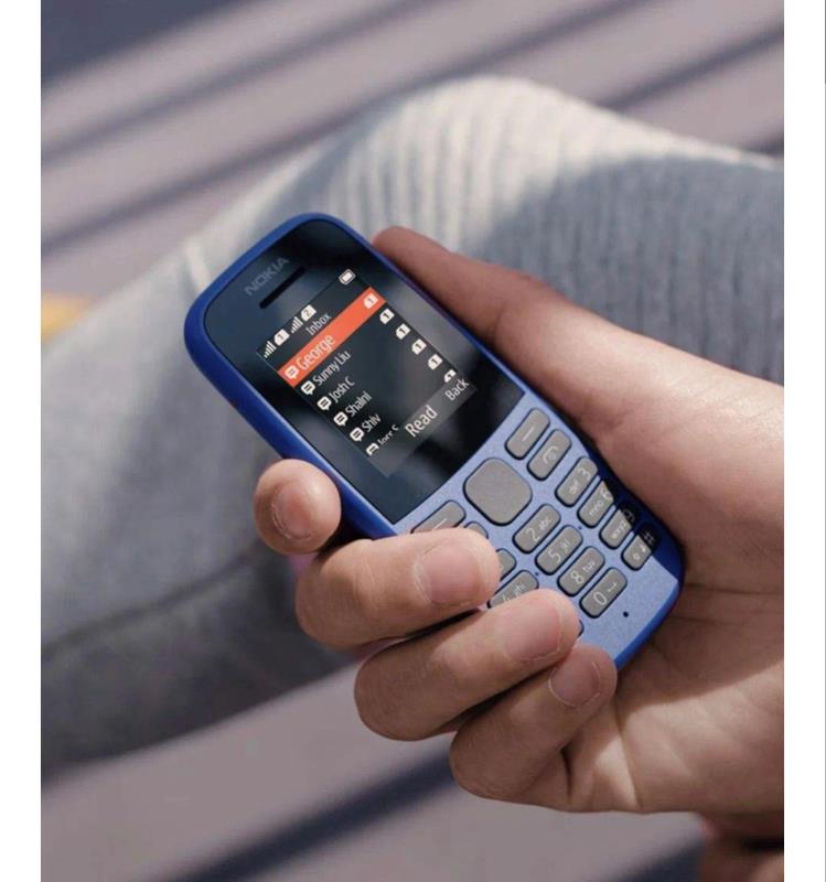 گوشی موبایل نوکیا مدل 105 - 2019 TA-DS دو سیم‌ کارت