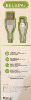 کابل شارژ تایپ سی BELKINGمدل BK-A56